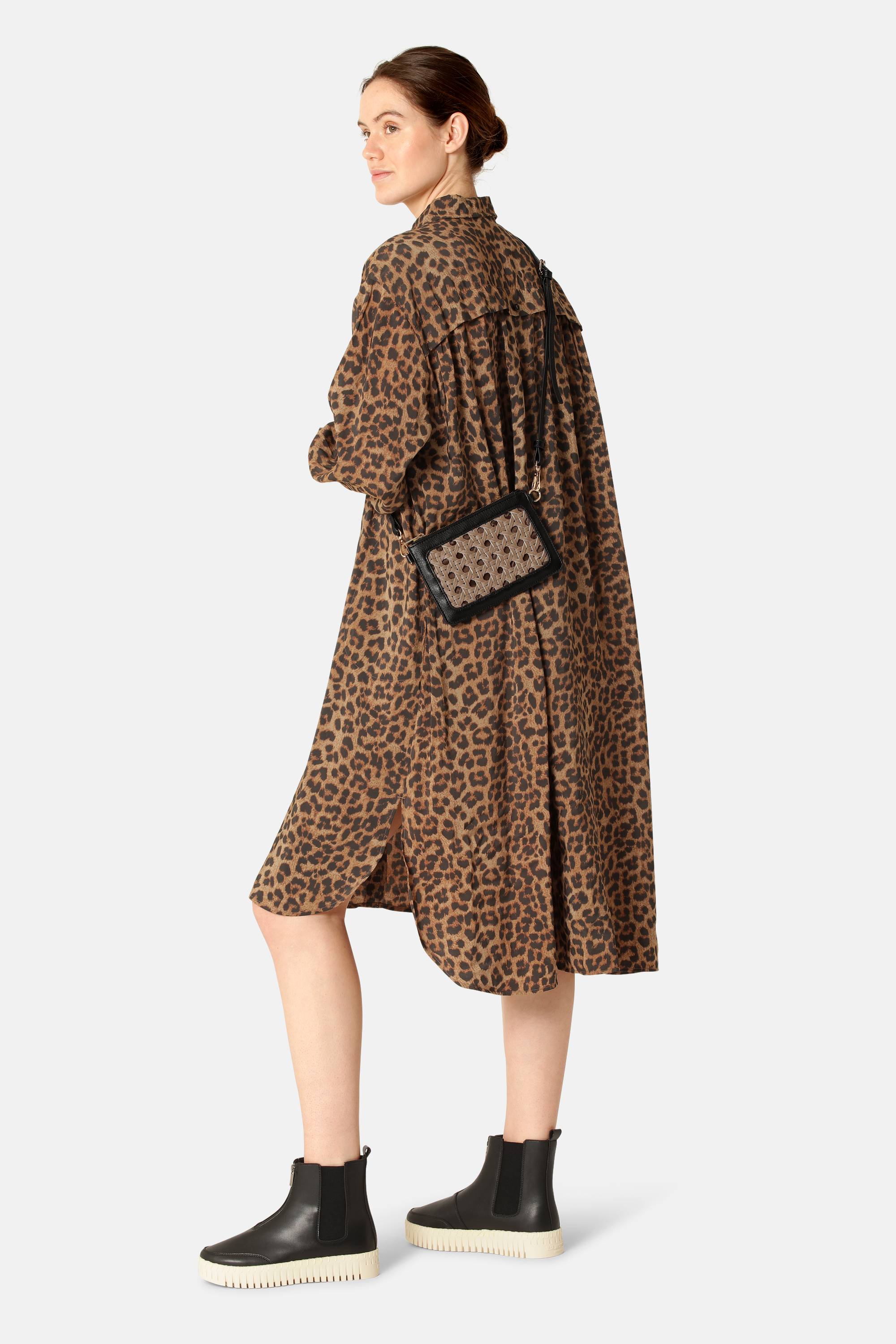 Braided Wallet - Mocca Black